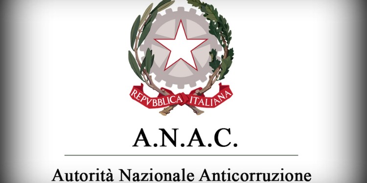 Simbolo dell'ANAC (Anutorità Nazionale Anticorruzione).