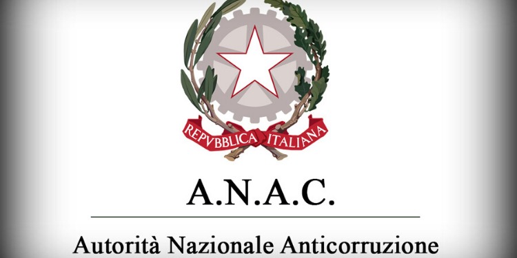 Logo dell'A.N.A.C. su sfondo bianco.